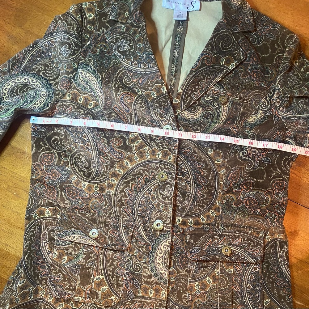 Jones Wear Studio Brown Paisley Blazer
Jacket - Picture 11 of 13